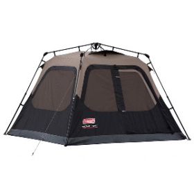 Coleman 4-Person Cabin Camping Tent w/Instant Setup - Black