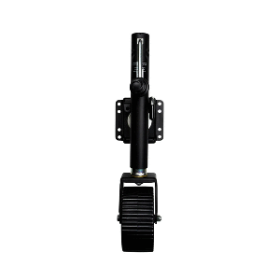Powerwinch Select Series Jack - 1500lb, Bolt-On, Single Wheel Wide, Carbon Black